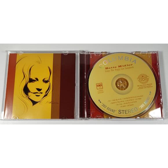 Bette Midler Sings the Peggy Lee Songbook CD Fever, Mr. Wonderful & More - Picture 3 of 4